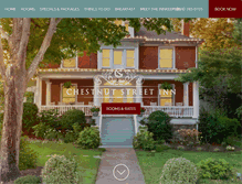 Tablet Screenshot of chestnutstreetinn.com